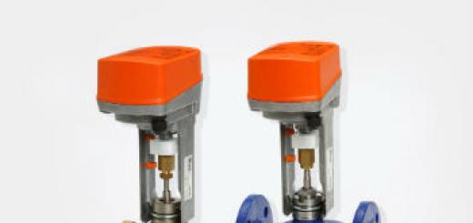 Запорно-регулирующие клапана с электроприводом: готовые решения от РУ100 Варианты клапанов с приводами и их отличия