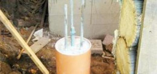 Свайный фундамент из пластиковых труб своими руками пошаговая инструкция